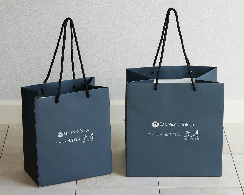 《専用ショッパー》スペシャルティコーヒー使用、ミルクで割るだけの濃厚カフェラテベース｜Espresso Tokyo×豆善（エスプレッソトーキョー×マメゼン）