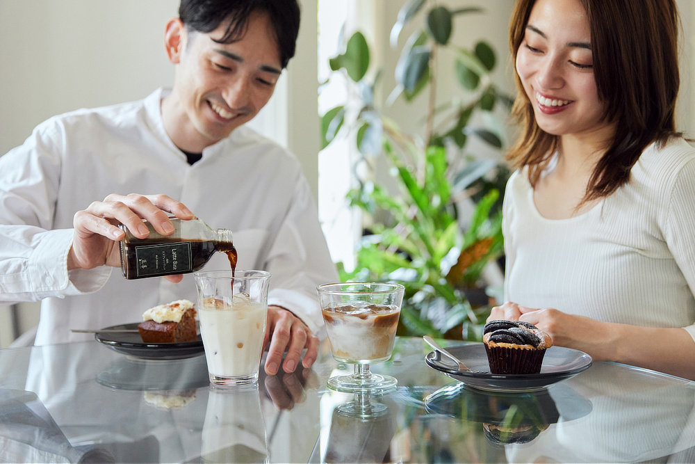 《カフェラテベース 無糖 250ml×2種》スペシャルティコーヒー使用、ミルクで割るだけの濃厚カフェラテベース｜Espresso Tokyo×豆善（エスプレッソトーキョー×マメゼン）