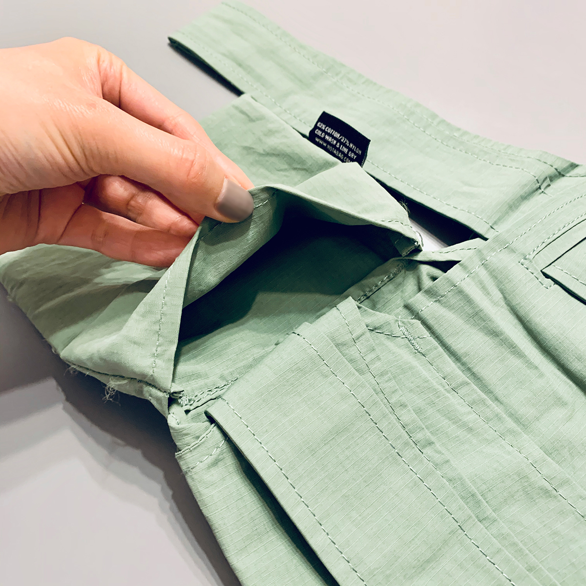 収納袋一体型なのでなくす心配がない。一瞬でリュックになる「変身エコバッグ」|notabag(ノット ア バッグ)