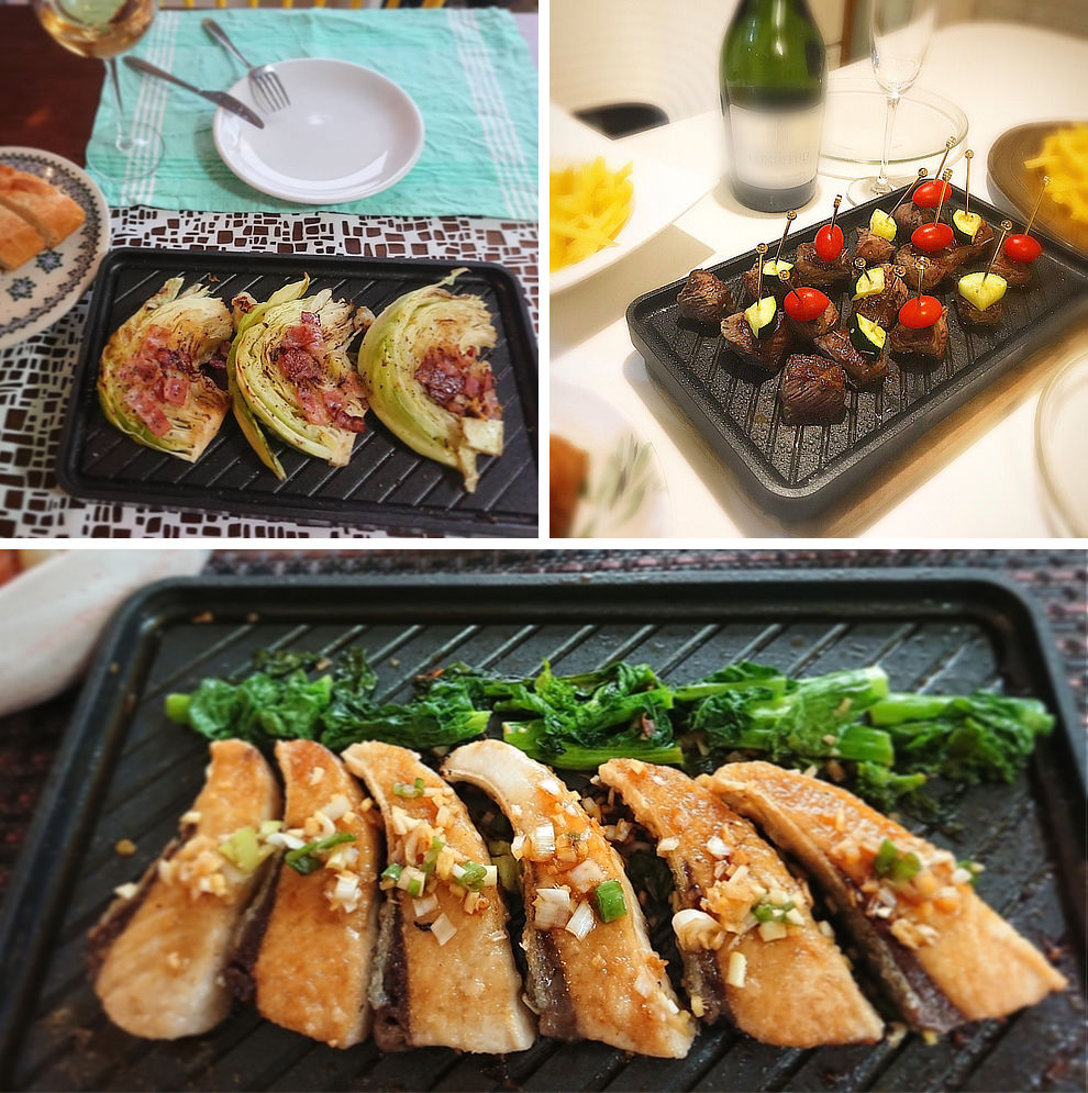 チーズトーストは、片面を焼いた後、プレートにチーズを入れてパンを乗せ、焼き目がつくまで2、3分。「スミ トースター」|万能調理器具・炭(カーボン)プレート|あやせものづくり研究会 Ayase Labo(カーボン加工専門メーカー旭工業)
