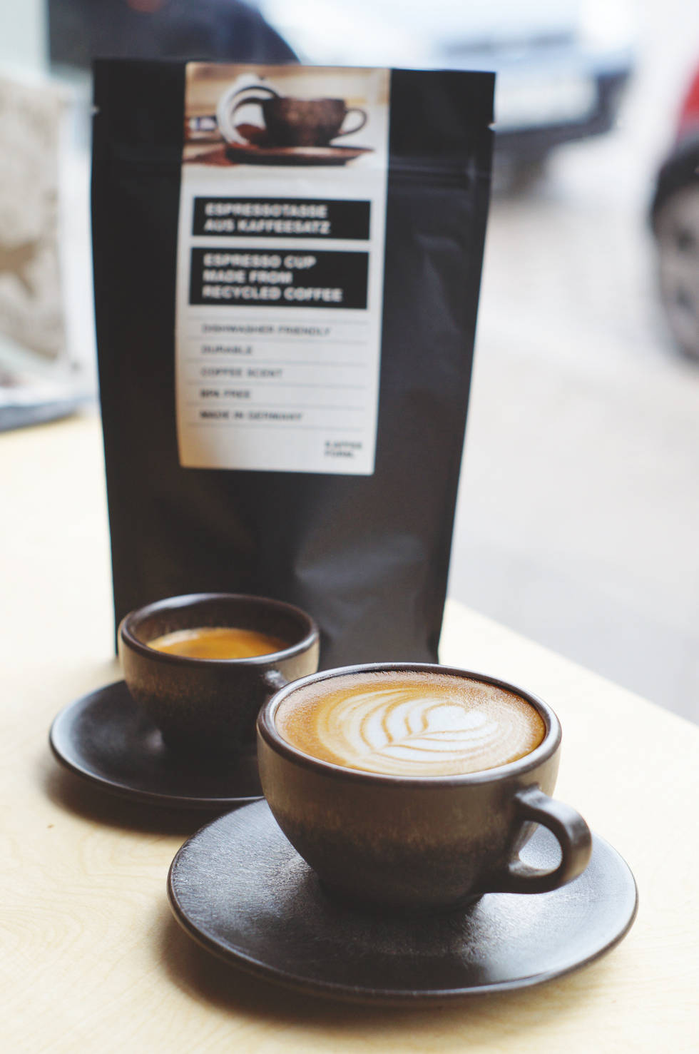 エスプレッソ カップ ソーサー 社会貢献 KAFFEE FORM