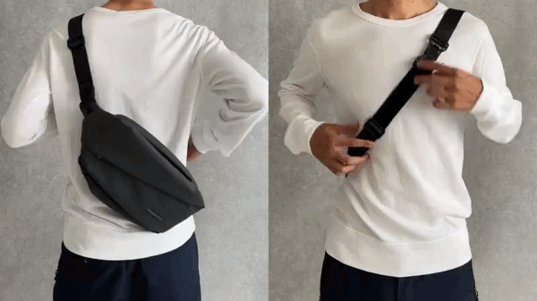 11ヶ所の収納ポイントで取り出しやすさを設計した、「防水アクティブボディバッグ」｜QUICKPACK TRASPO 9