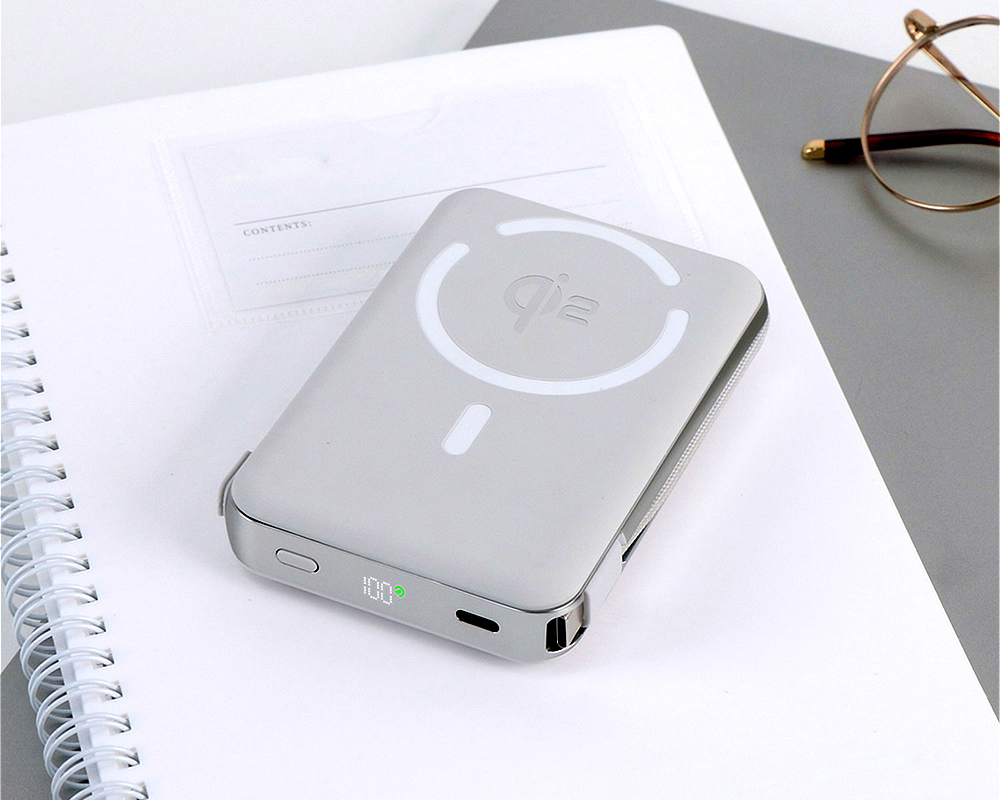 《10000mAh 25W》Qi2.2認証、発火しにくい準固体モバイルバッテリー「HeatZero 10000」｜VOVA