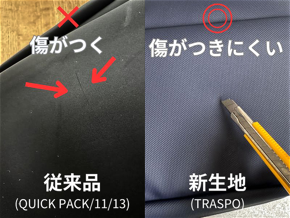 11ヶ所の収納ポイントで取り出しやすさを設計した、「防水アクティブボディバッグ」｜QUICKPACK TRASPO 9