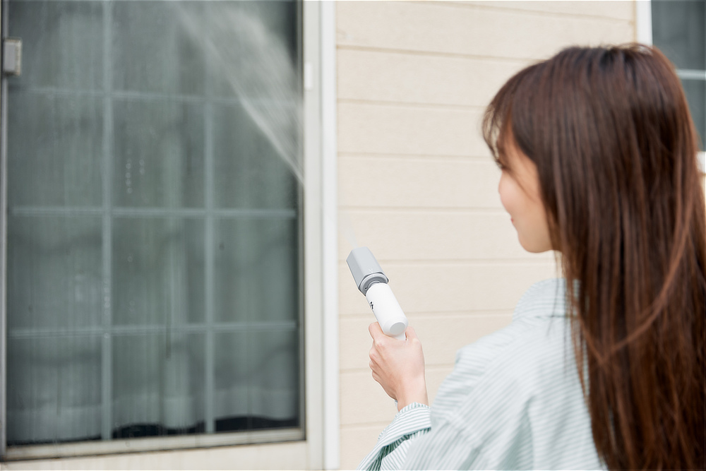 水道・電源いらず。ウルトラファインバブルで、優しく強力洗浄できる「高圧洗浄機」|MIRABLE AQUABLAST