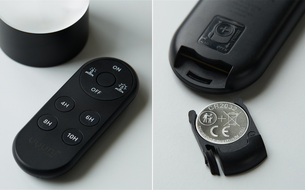 火を使わない、キャンドルのくつろぎ。UYUNI LIGHTING専用リモコン