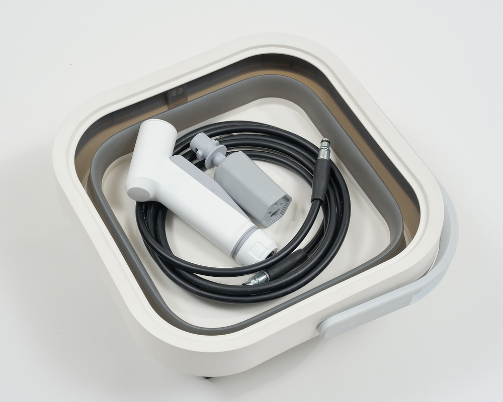 水道・電源いらず。ウルトラファインバブルで、優しく強力洗浄できる「高圧洗浄機」|MIRABLE AQUABLAST