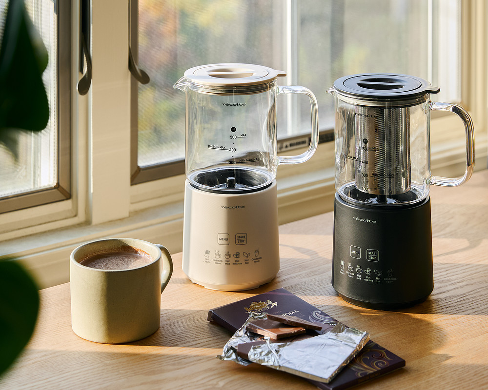 朝１杯の、飲むハイカカオ習慣を。毎日のポリフェノールをホットチョコレートで｜Hot Choco & Milk Foamer（ホットチョコ＆ミルクフォーマー）
