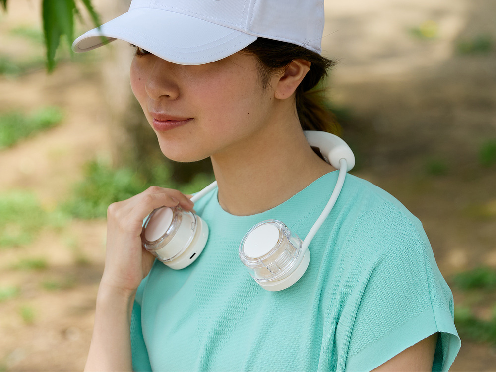 冷却プレート＋Wファンのネッククーラー｜Neck Band Fan COOLING（ネックバンドファン クーリング）