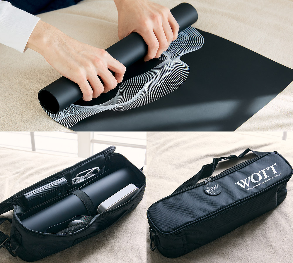 プロアスリートの休養、わが家で。国際特許技術で、体内の水分にアプローチ｜《10日間レンタル》国際特許技術で、体内の水分にアプローチする「リカバリー＆スリープデバイス」｜WOTT