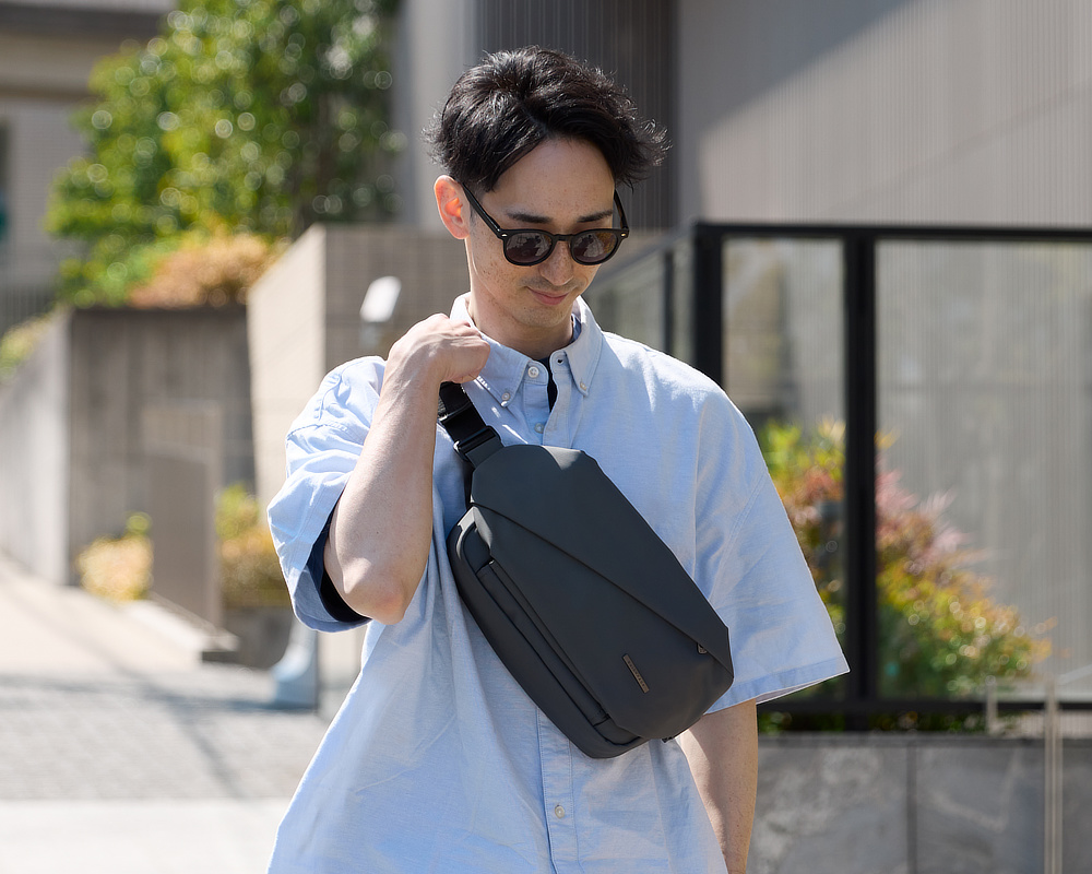 11ヶ所の収納ポイントで取り出しやすさを設計した、「防水アクティブボディバッグ」｜QUICKPACK TRASPO 9