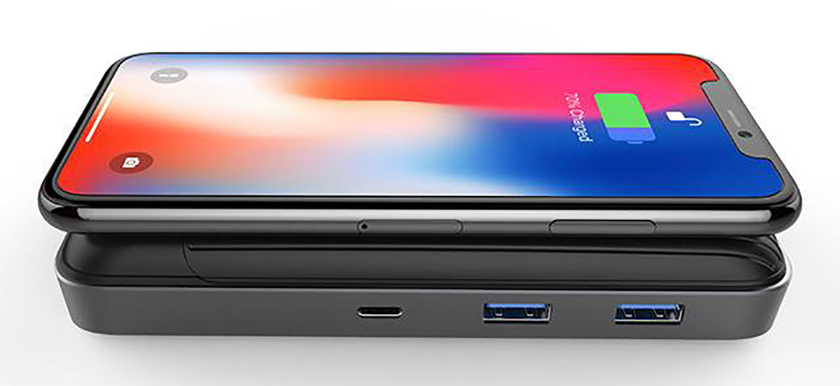ケーブル1本で、「あなたのデスク」がどこでも再現できる「8in1 USB-Cハブ+ワイヤレス充電器」|Hyper Drive