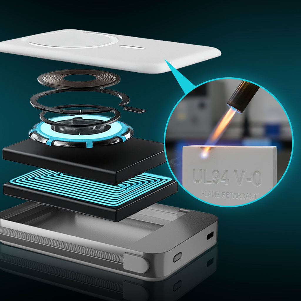 《10000mAh 25W》Qi2.2認証、発火しにくい準固体モバイルバッテリー「HeatZero 10000」｜VOVA