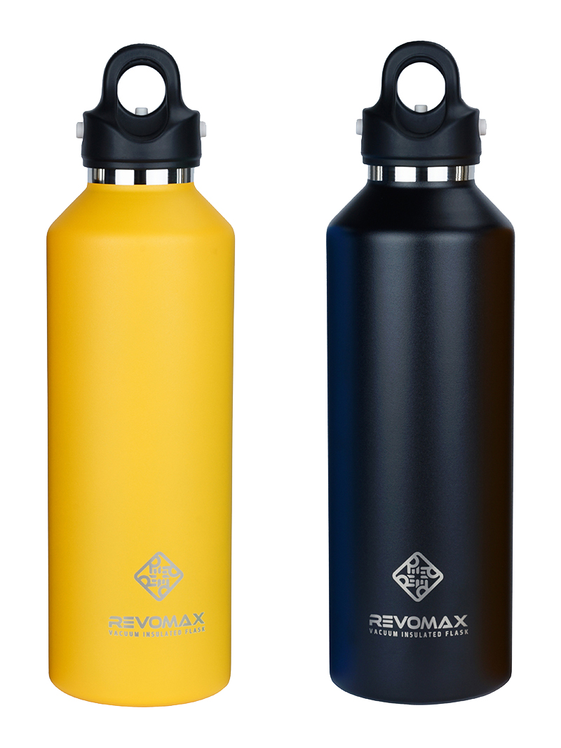 毎日使いやすいサイズ。炭酸もビールも36時間保冷、保温も18時間OKの「マイボトル」|REVOMAX(レボマックス)
