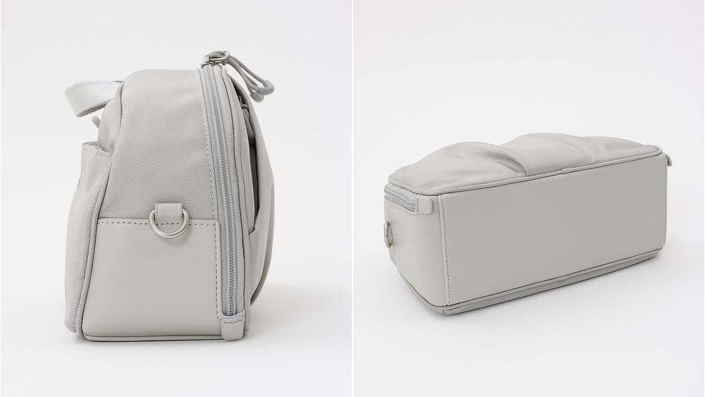 口がパカっと60°開いて、荷物が見える、出し入れスムーズな「バネパカ ショルダーバッグ」｜mayumasa