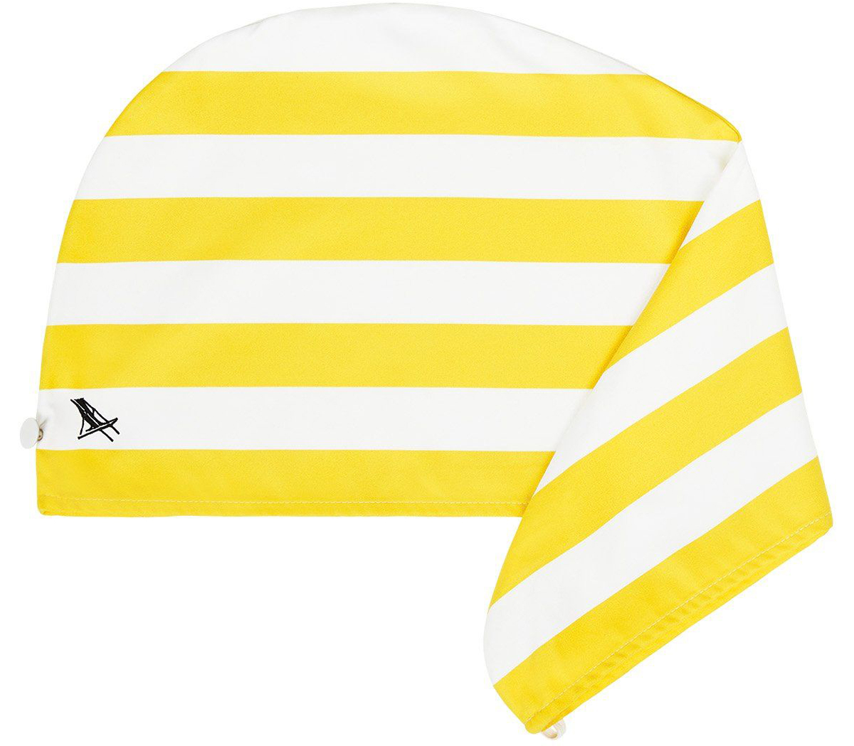 フィリピン・ボラカイ島のイエロー(Boracay Yellow)水をサッと吸収、髪が素早く乾くマイクロファイバー製のカラフルタオル(ヘアラップ)|DOCK & BAY