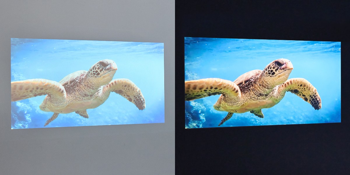 Image: https://1fl0kyr79c.user-space.cdn.idcfcloud.net/photographes/c308f5e84a433a5cf074c60b83081405.jpg カンタン設定、しかも、これ1台で、とびきり美しい映像と音を楽しめるプロジェクター|簡単設定、くっきり明るい4K、胸に迫るサウンド。ドラマに、スポーツに、どっぷり浸れる「家庭用プロジェクター」|XGIMI HORIZON Pro(エクスジミー ホライズン プロ)」