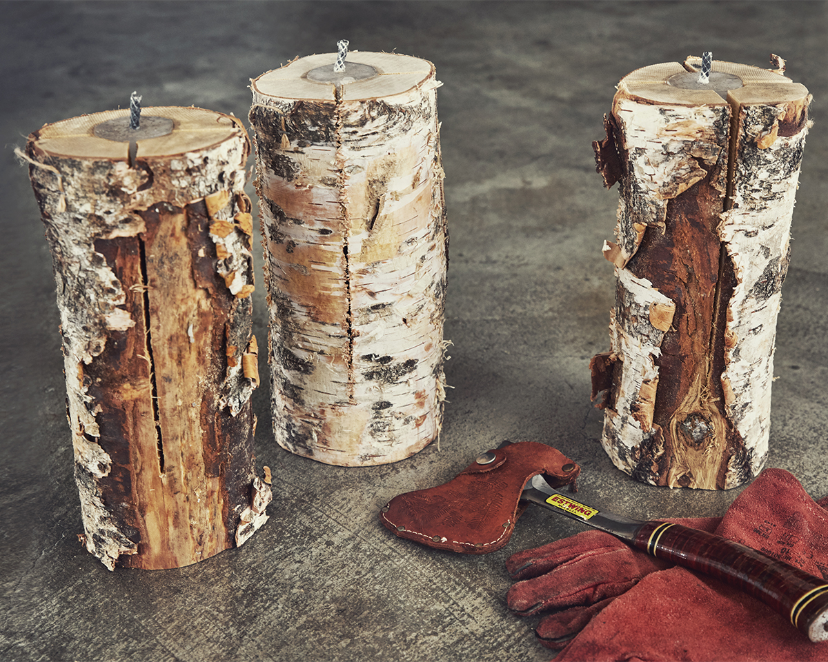 キャンドル一体型で一発着火、肉も焼ける「スウェディッシュトーチ」|Swedish Birch Candle(スウェディッシュ バーチ キャンドル)