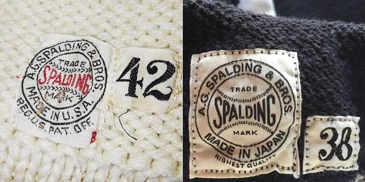 Image: https://1fl0kyr79c.user-space.cdn.idcfcloud.net/photographes/c706b1039b0e72c66de1b66f25a5699b.jpg ネームタグ - A.G. Spalding & Bros(AG スポルディング & ブロス)のヴィンテージ完全復刻版のパーカー・スウェット