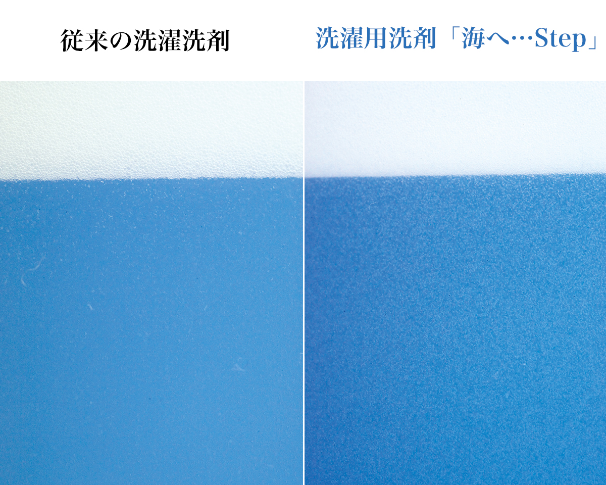 少量で、これ一つで綿もシルクも洗える。ダウンや防水透湿性のあるレインウェアも洗える環境に優しい洗剤|海へ…Step