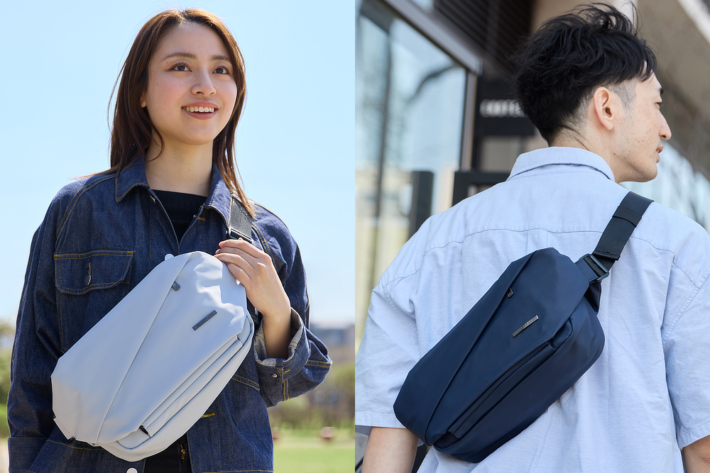 11ヶ所の収納ポイントで取り出しやすさを設計した、「防水アクティブボディバッグ」｜QUICKPACK TRASPO 9