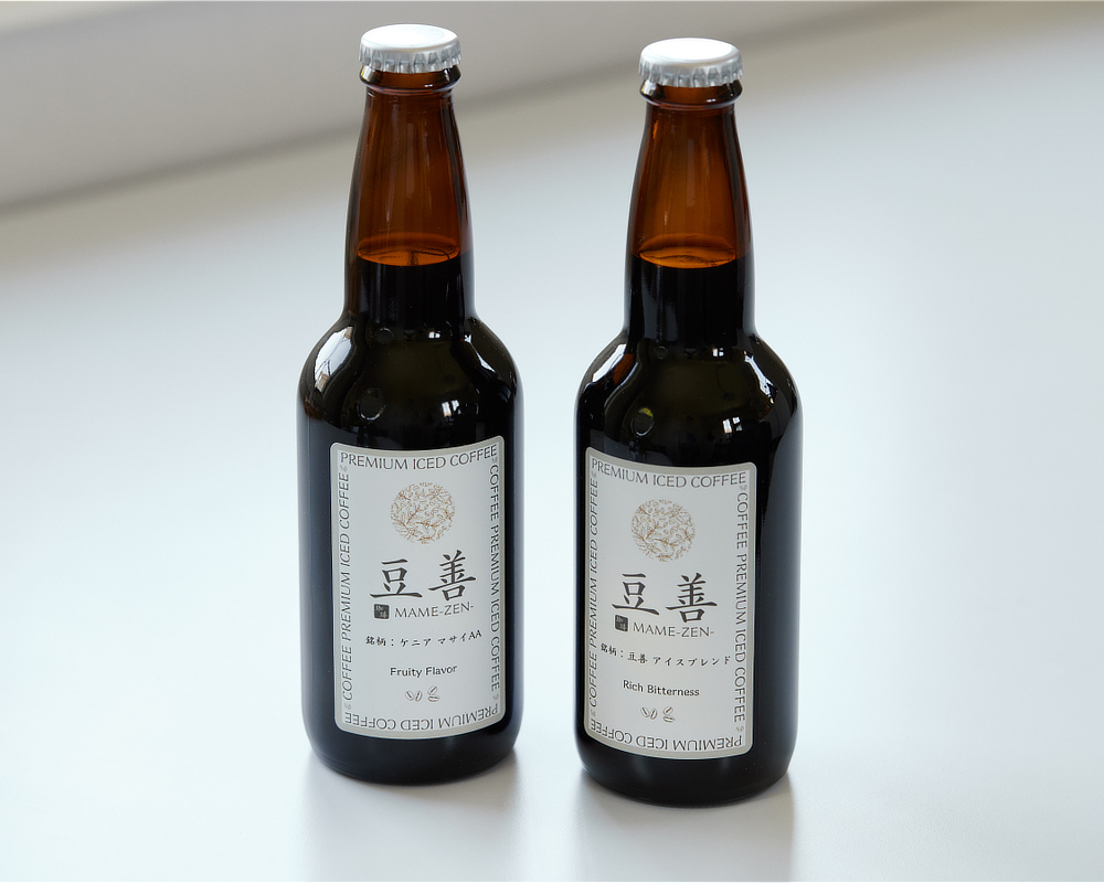 《アイスコーヒー 無糖 330ml×2種》スペシャルティコーヒー使用、ストレートで楽しむ「プレミアムアイスコーヒー」｜Espresso Tokyo×豆善