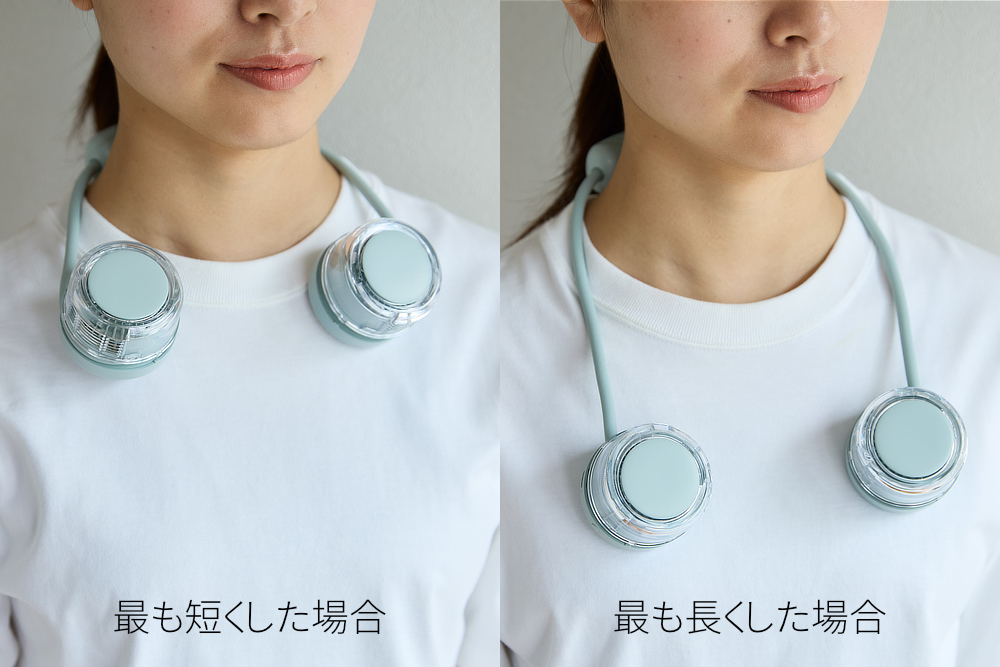 冷却プレート＋Wファンのネッククーラー｜Neck Band Fan COOLING（ネックバンドファン クーリング）