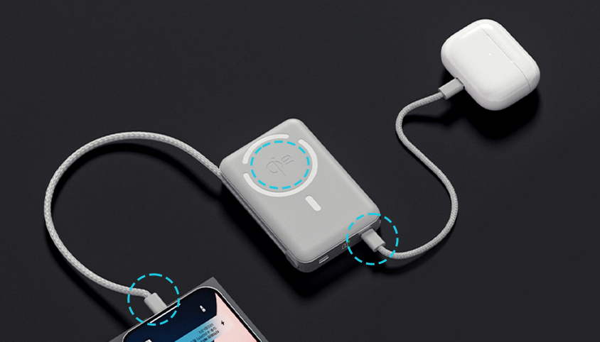 《10000mAh 25W》Qi2.2認証、発火しにくい準固体モバイルバッテリー「HeatZero 10000」｜VOVA