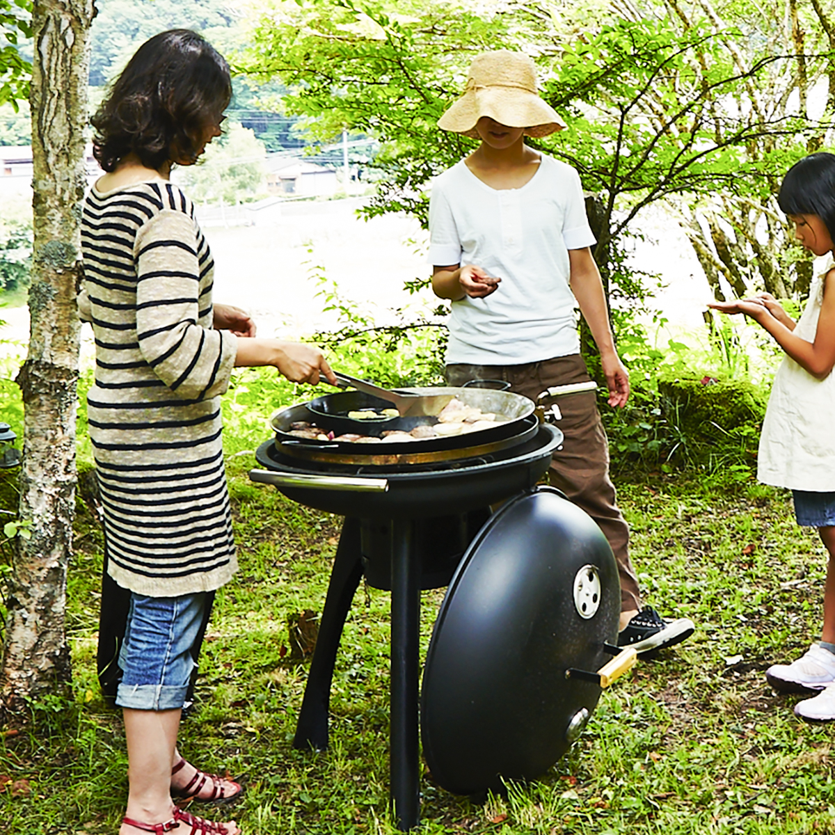 家族や友人と美味しい本格的なバーベキューが楽しめる「BBQグリル」|SWINGGRILL