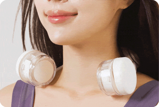冷却プレート＋Wファンのネッククーラー｜Neck Band Fan COOLING（ネックバンドファン クーリング）