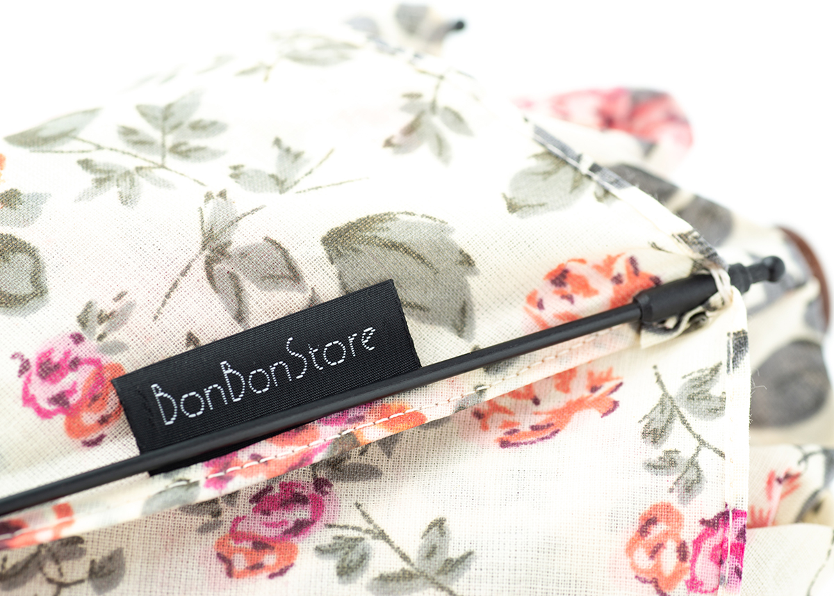 刺繍、レース、色使い、細やかな作りが、優雅で綺麗な「日傘・長傘」|BON BON STORE