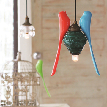 ピンク 小鳥をモチーフにした可愛い靴べら Monoco