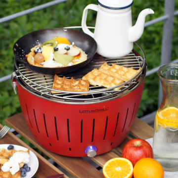 おうちベランダで楽しむ“大人の炭火BBQ”｜チップ状ブナ木炭2.5kg（Lotus Grill 専用）