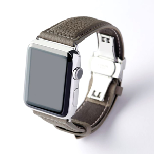 美品　EPONAS モナコエトープ　バンド Apple Watch / アップルウォッチ用 レザーバンド 41mm 40mm 38mm