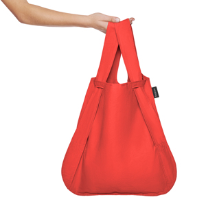 ひっぱるだけ リュックにもトートにもなる特許構造の エコバッグ Notabag Monoco