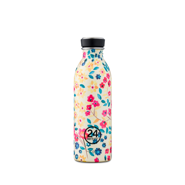 まだ、「ペットボトルの水」 買ってるの?|《URBAN-500ml・柄入り》“私らしさ”を選べる、イタリアンデザイン光る「マイボトル」|24Bottles