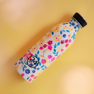 まだ、「ペットボトルの水」 買ってるの?|《URBAN-500ml・柄入り》“私らしさ”を選べる、イタリアンデザイン光る「マイボトル」|24Bottles