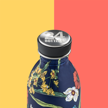 まだ、「ペットボトルの水」 買ってるの?|《URBAN-500ml・柄入り》“私らしさ”を選べる、イタリアンデザイン光る「マイボトル」|24Bottles