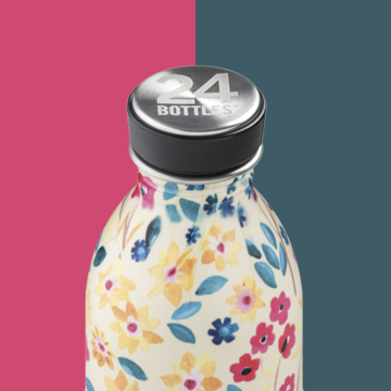 まだ、「ペットボトルの水」 買ってるの?|《在庫限り/URBAN-250ml PETIT JARDINl》“私らしさ”を選べる、イタリアンデザイン光る「マイボトル」|24Bottles