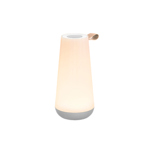 《UMA MINI》360度に広がる、忠実な「音」と優しい「光」。片手で持ち運べるコンパクトサイズで、いつでもどこでも空間を温かく演出するワイヤレススピーカー | Pablo