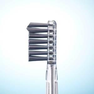 電動磨き用 リズム2 光触媒の効果で 歯磨き粉なしでも歯垢がとれる 歯ブラシ Soladey ソラデー Monoco