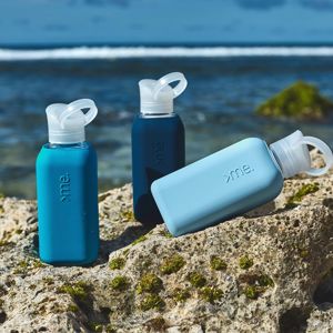 ホットもok 口当りのよい手づくりガラス製マイボトル Squireme Monoco