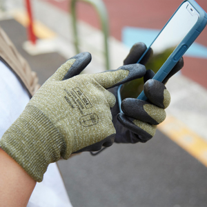 スマホにタッチok ネジもつまめる抜群のフィット感で 指先がスイスイ動く 作業用手袋 Workers Gloves Monoco
