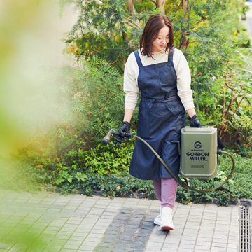 いま、最高にアガる「掃除」！｜洗車や庭の水撒きに。カバーが着け外しできる、コンパクトな「ホースリール」｜GORDON MILLERフルカバーホースリール
