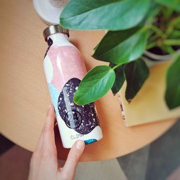 まだ、「ペットボトルの水」 買ってるの?|《2021新作/CLIMA-500ml・柄入り》 “私らしさ”を選べる、イタリアンデザイン光る「マイボトル」|24Bottles