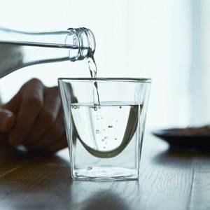 0ml 結露しにくく レンジ加熱ok 見る角度で表情を変える 耐熱ダブルウォールグラス Rayes Monoco