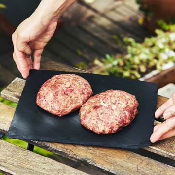 週末を「牛飼いステーキ」で祝おう!|《ハンバーグ6個セット》ロッキー山脈の雪解け水と牧草が育む、上質の赤身肉|COWMAN STEAK CLUB
