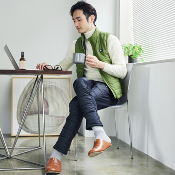 “着るコタツ”で、冬となかよし|《温熱ベスト・バッテリー付き》約15秒でぽかぽか、冬となかよしになれる“着るコタツ”|SPEED HEAT