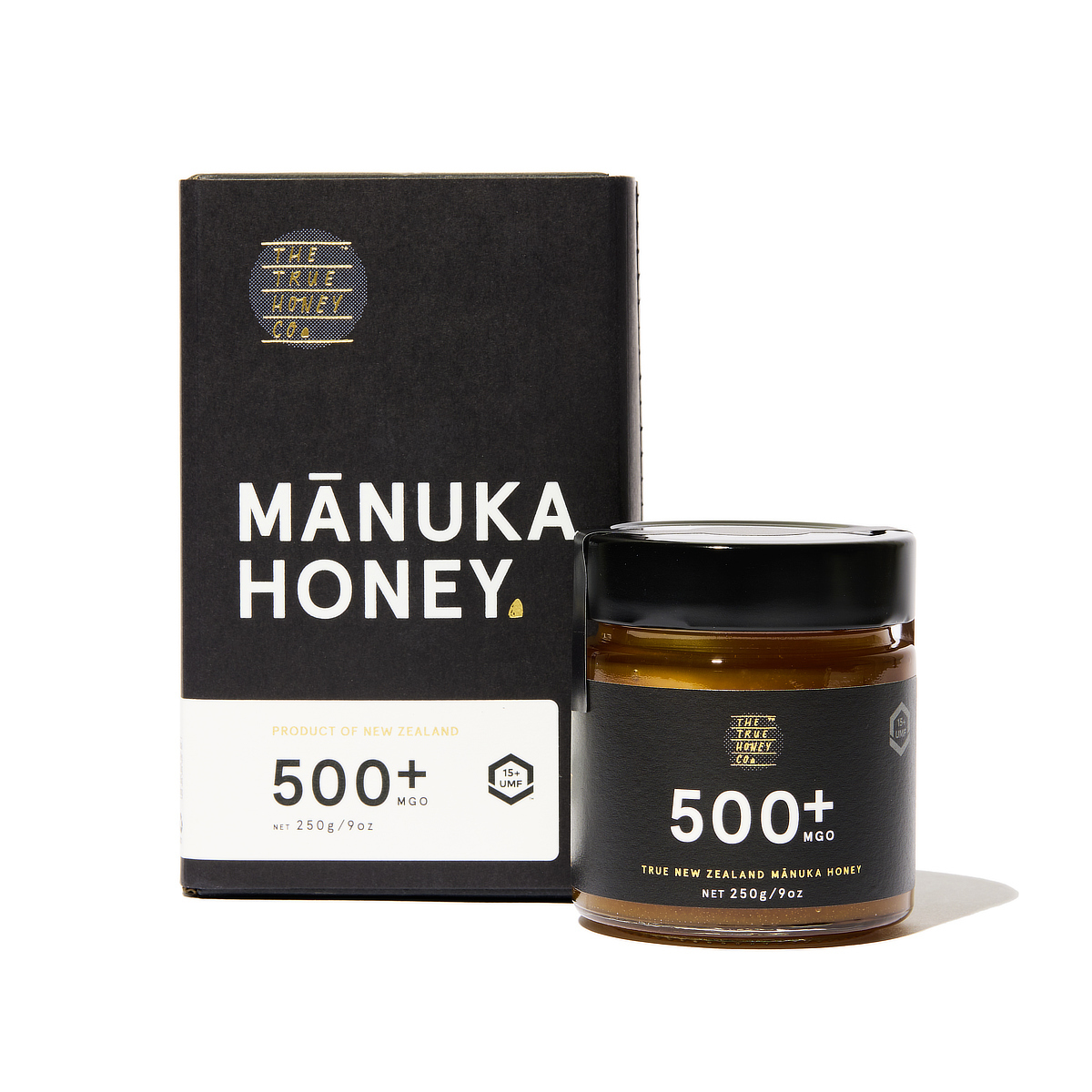 マヌカハニーMGO500+》ニュージーランド政府認定、非加熱・無農薬・100