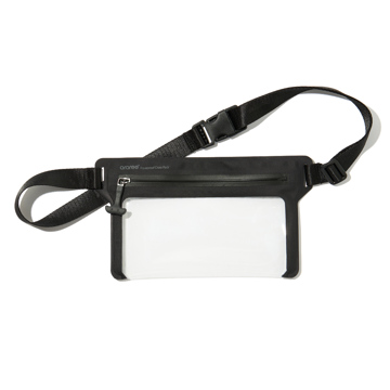 スマホ着けたまま“ちゃぷちゃぷ”｜防水規格 IPX8、収納したまま操作もOKな「防水スマホショルダー」｜araree